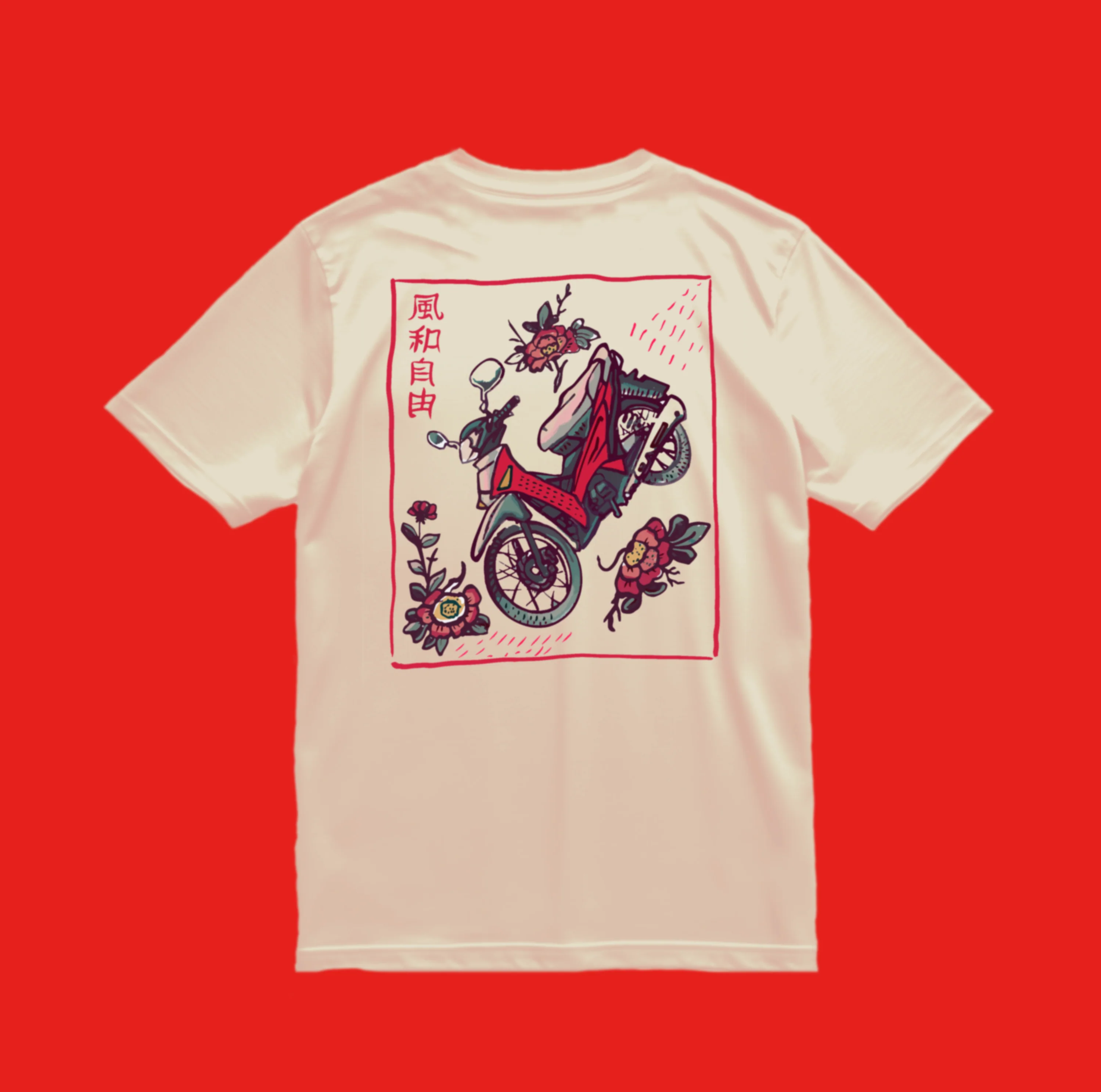 T-Shirt | Vietnam Flowers - Image 3