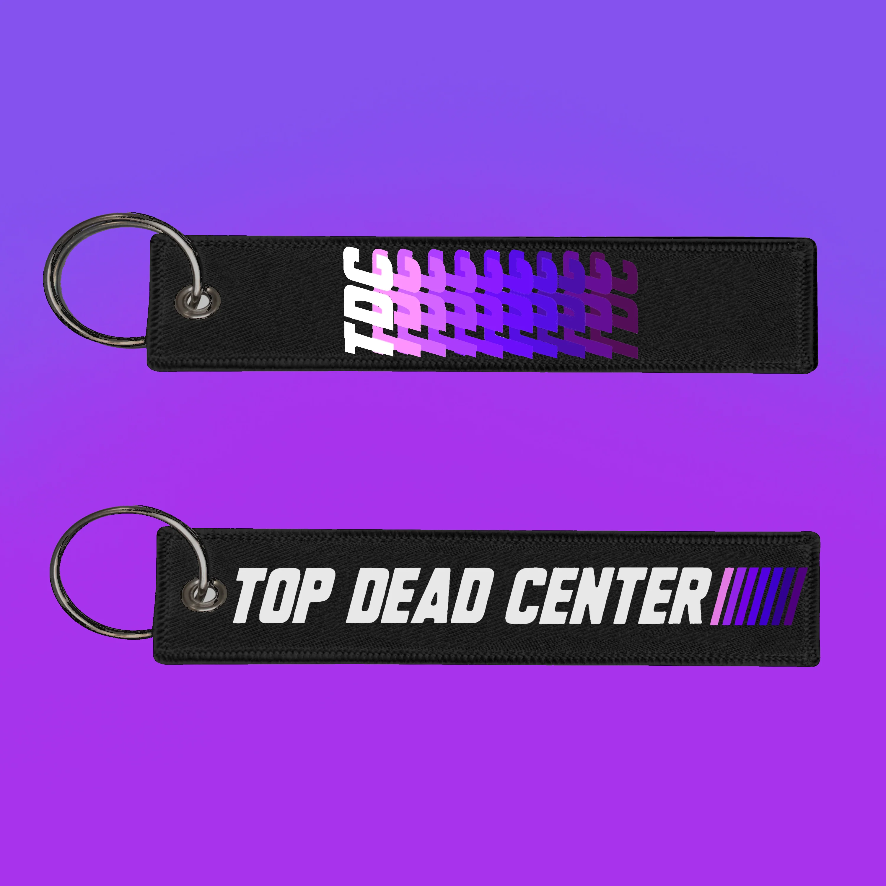 Fabric Keyring | TDC Fade - Image 2