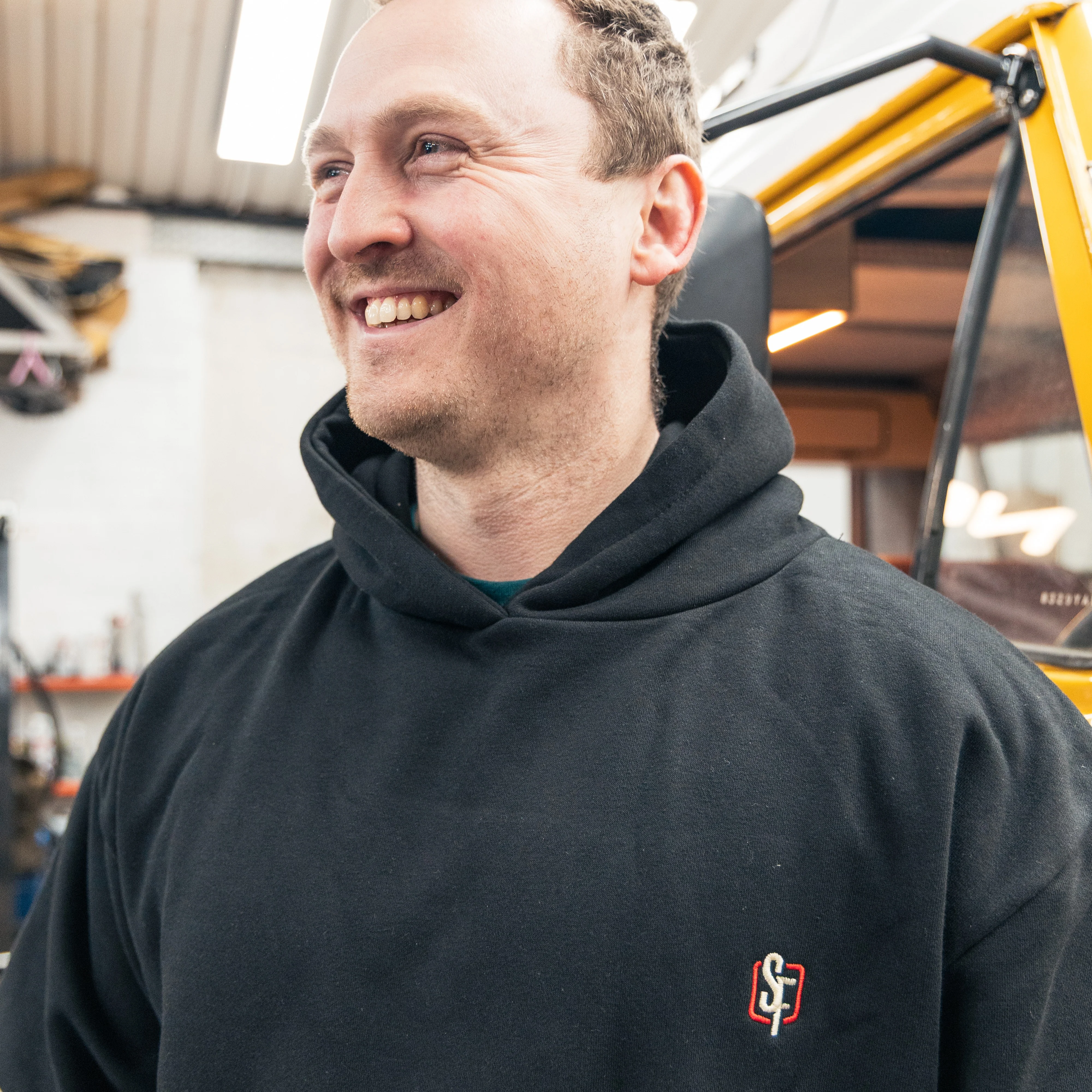 Heavyweight Hoodie | Shedfest - Black - Image 7