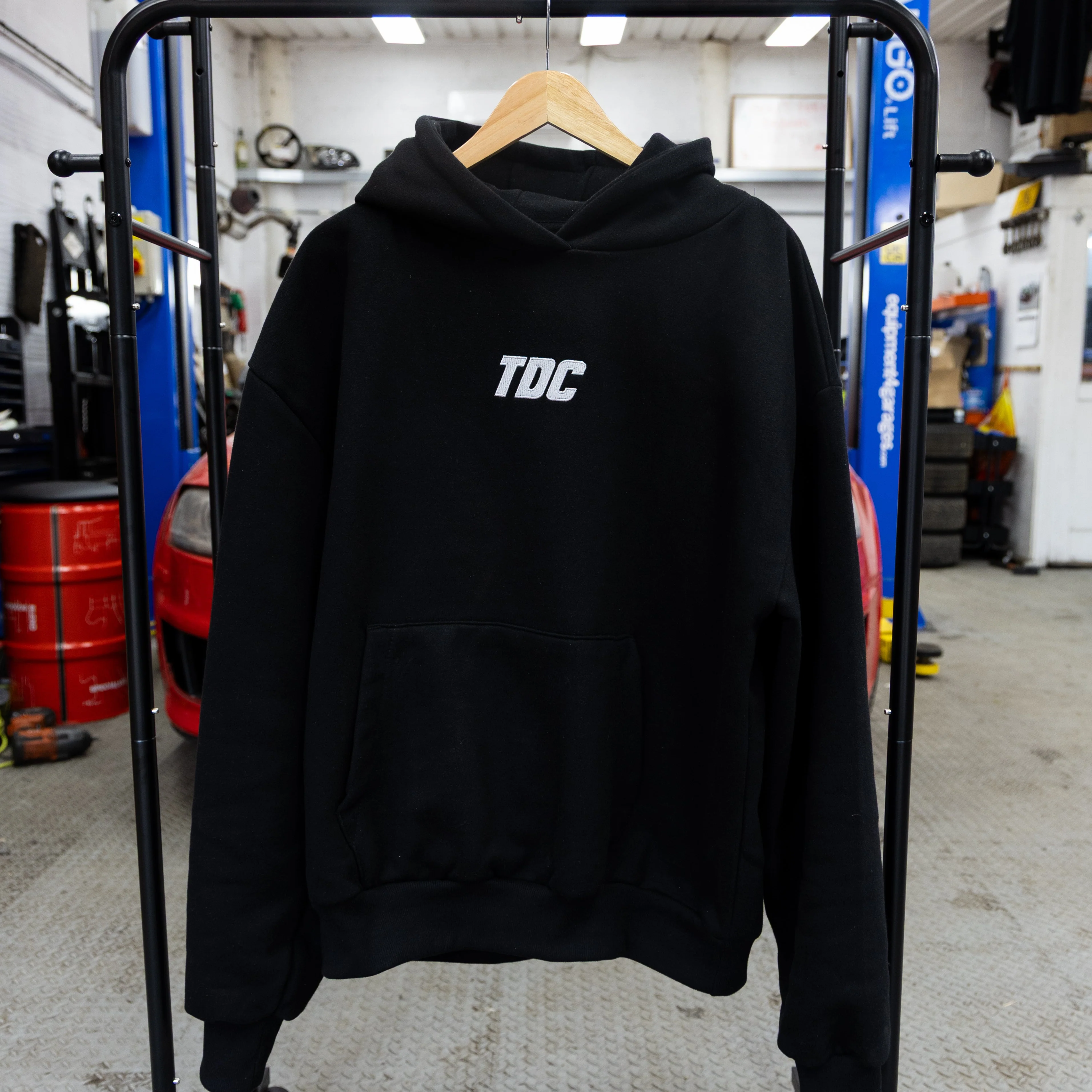 Heavyweight Hoodie | TDC Black/Grey - Image 3