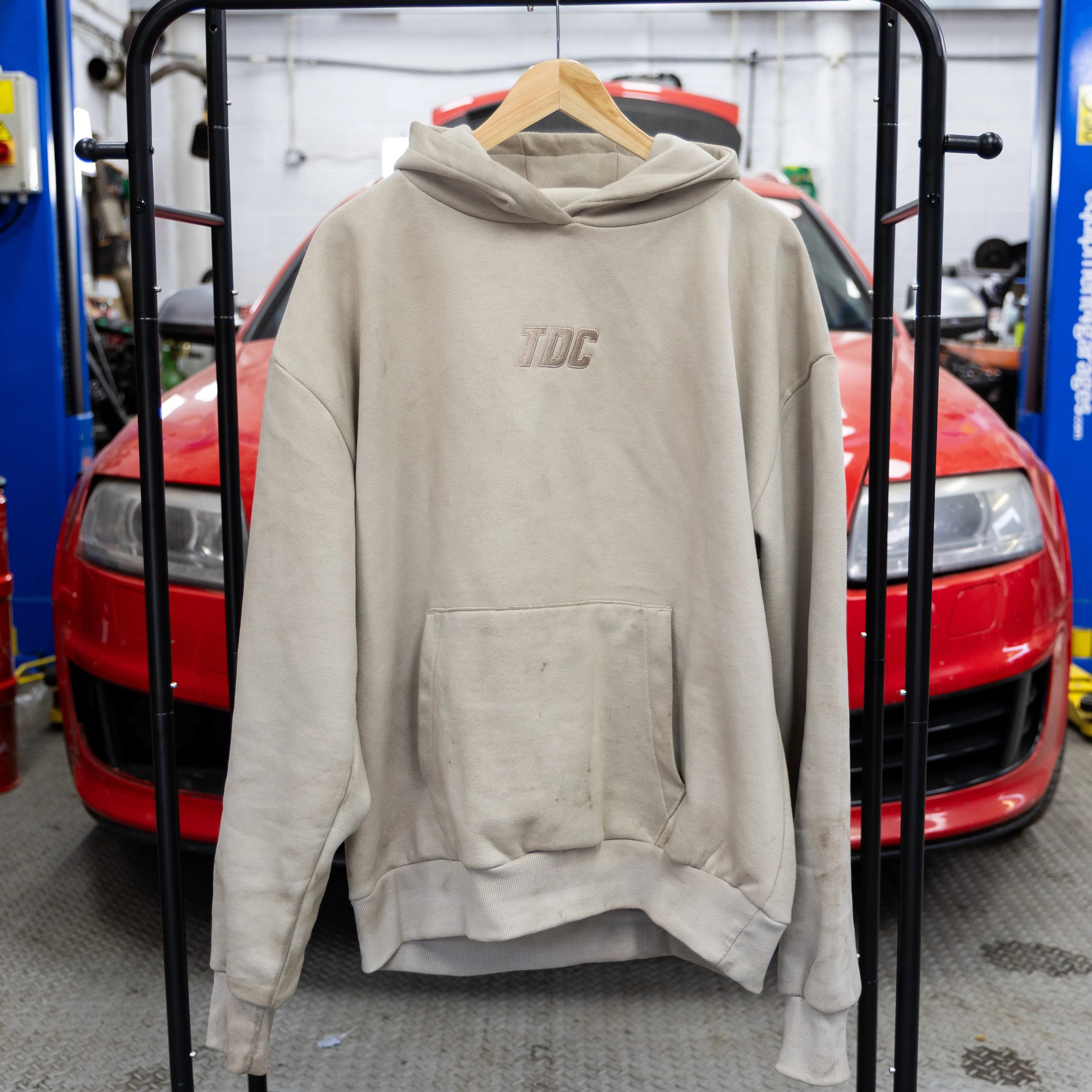 Heavyweight Hoodie | TDC Natural Stone/Tan - Image 9