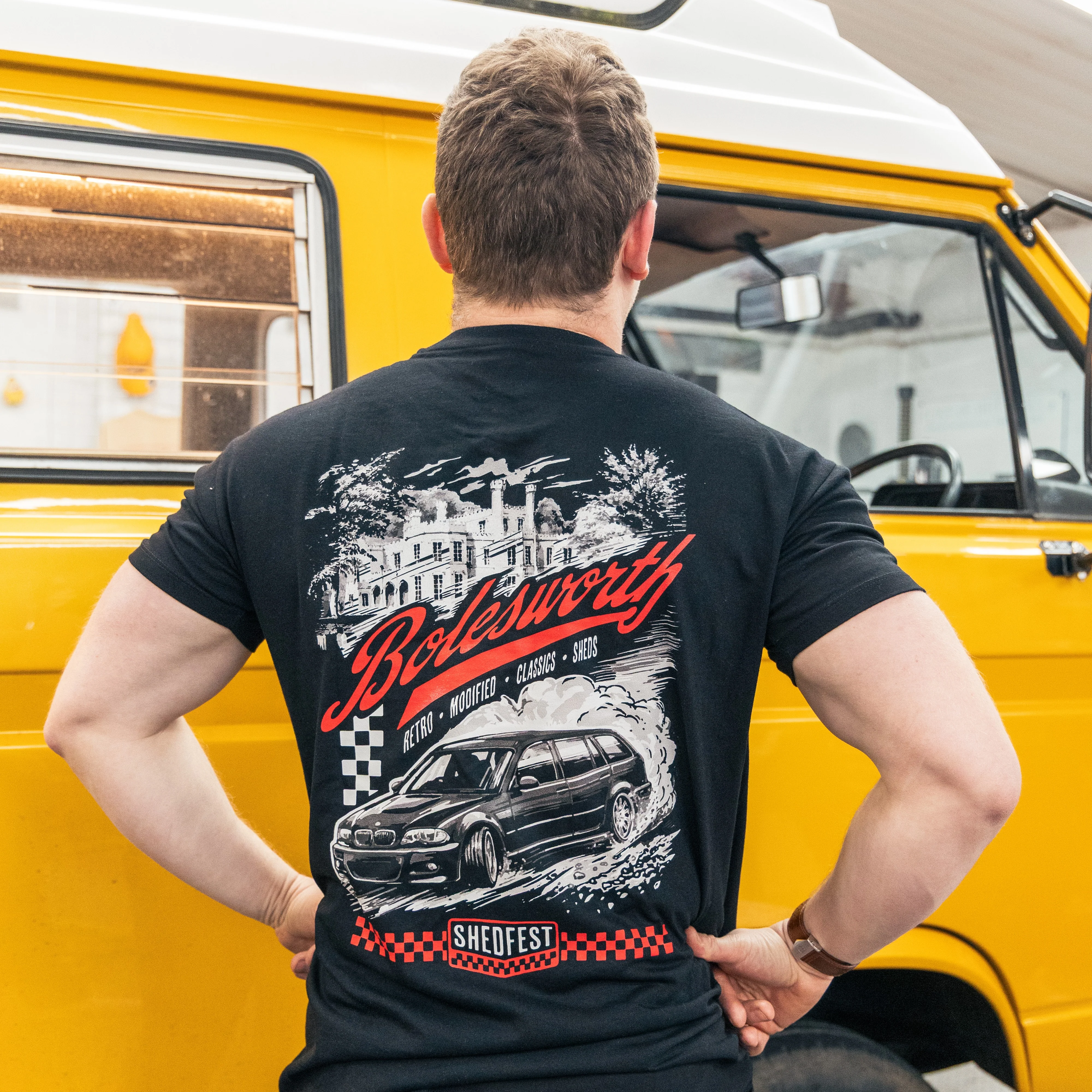 T-Shirt | Shedfest - Black - Image 8