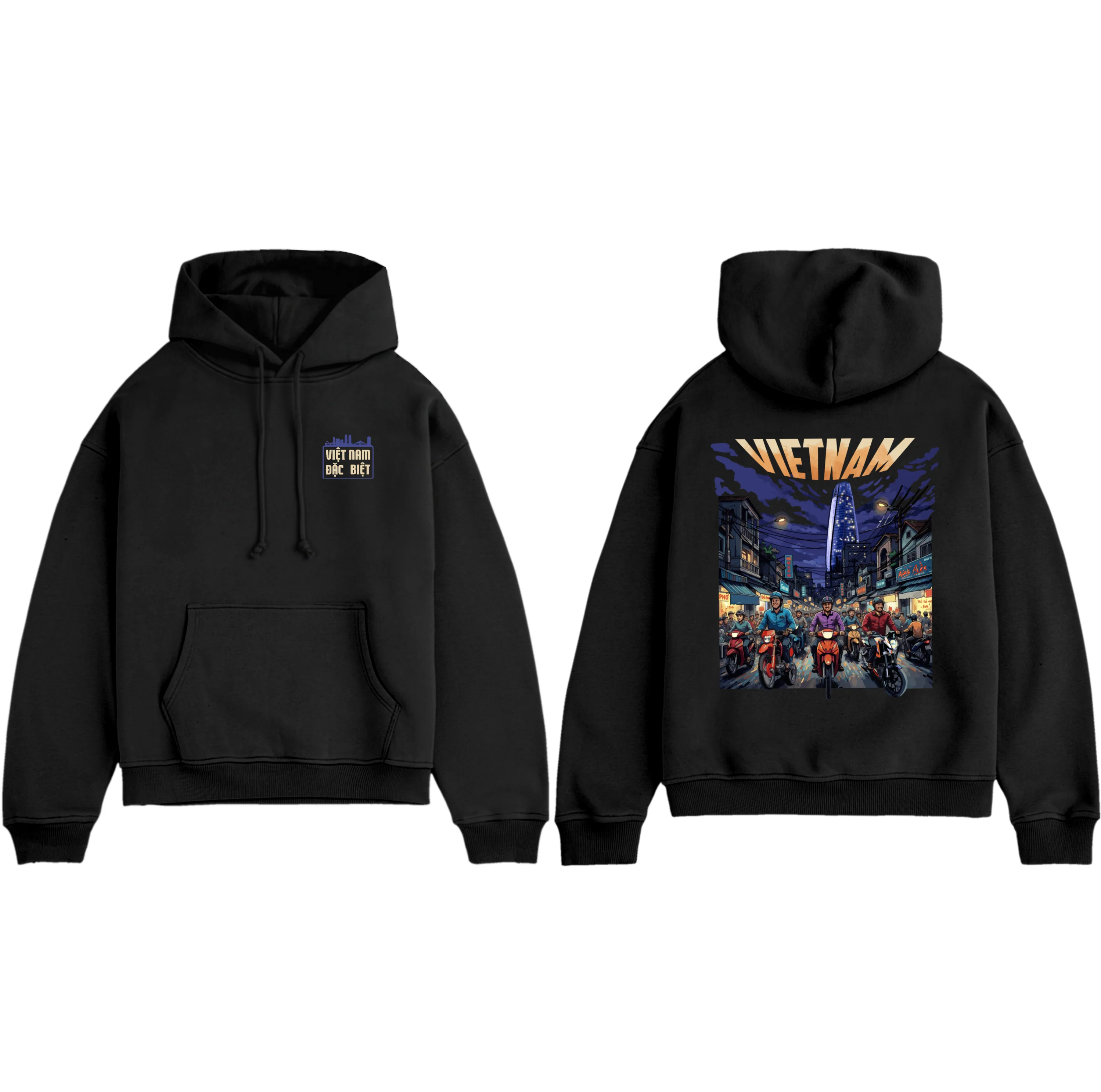 Hoodie | Vietnam Night - Image 2