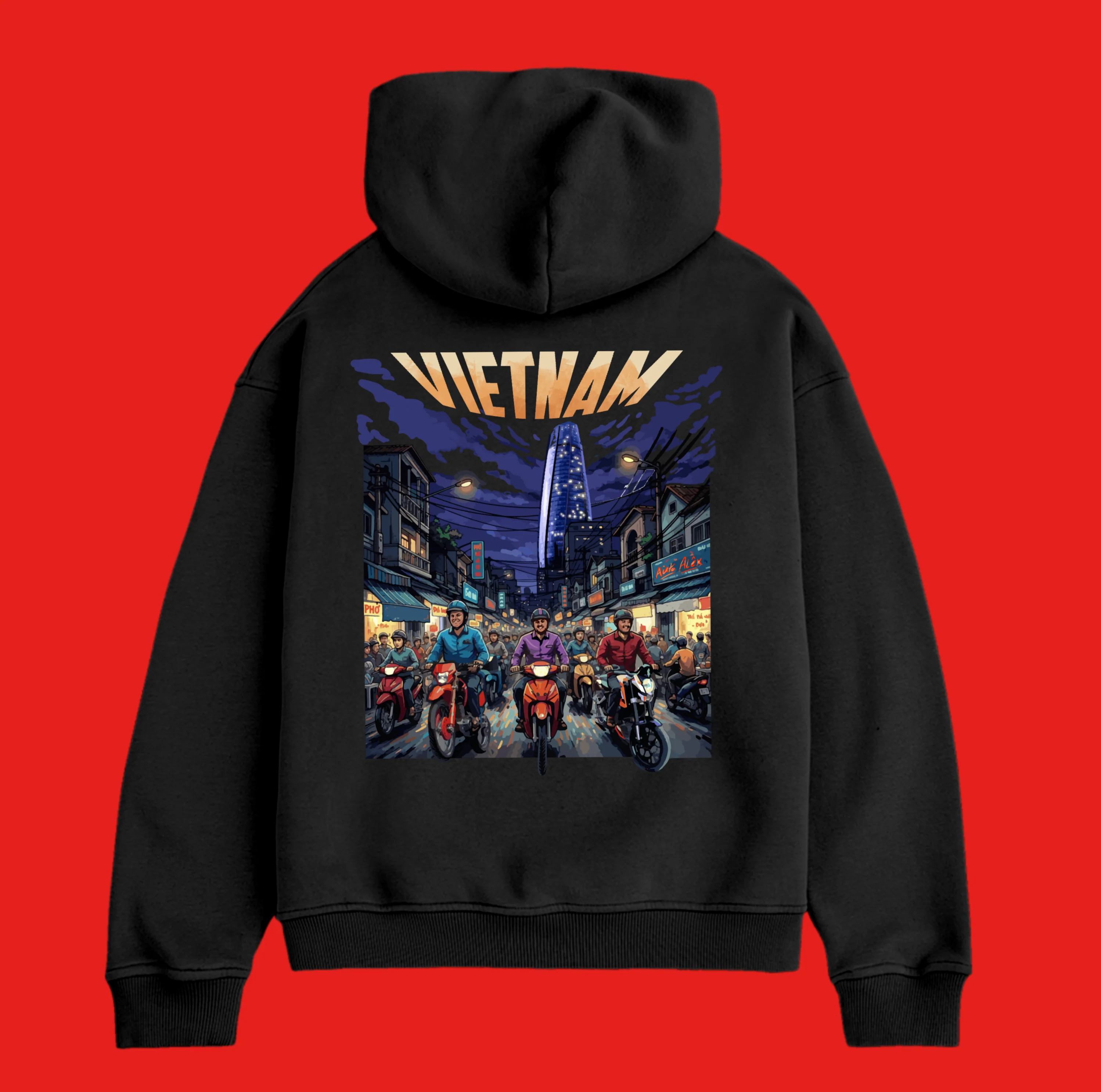 Hoodie | Vietnam Night - Image 3